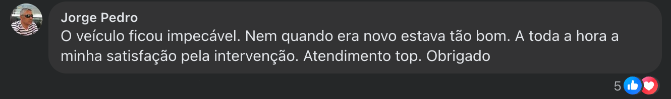 Avaliação real de cliente PKE