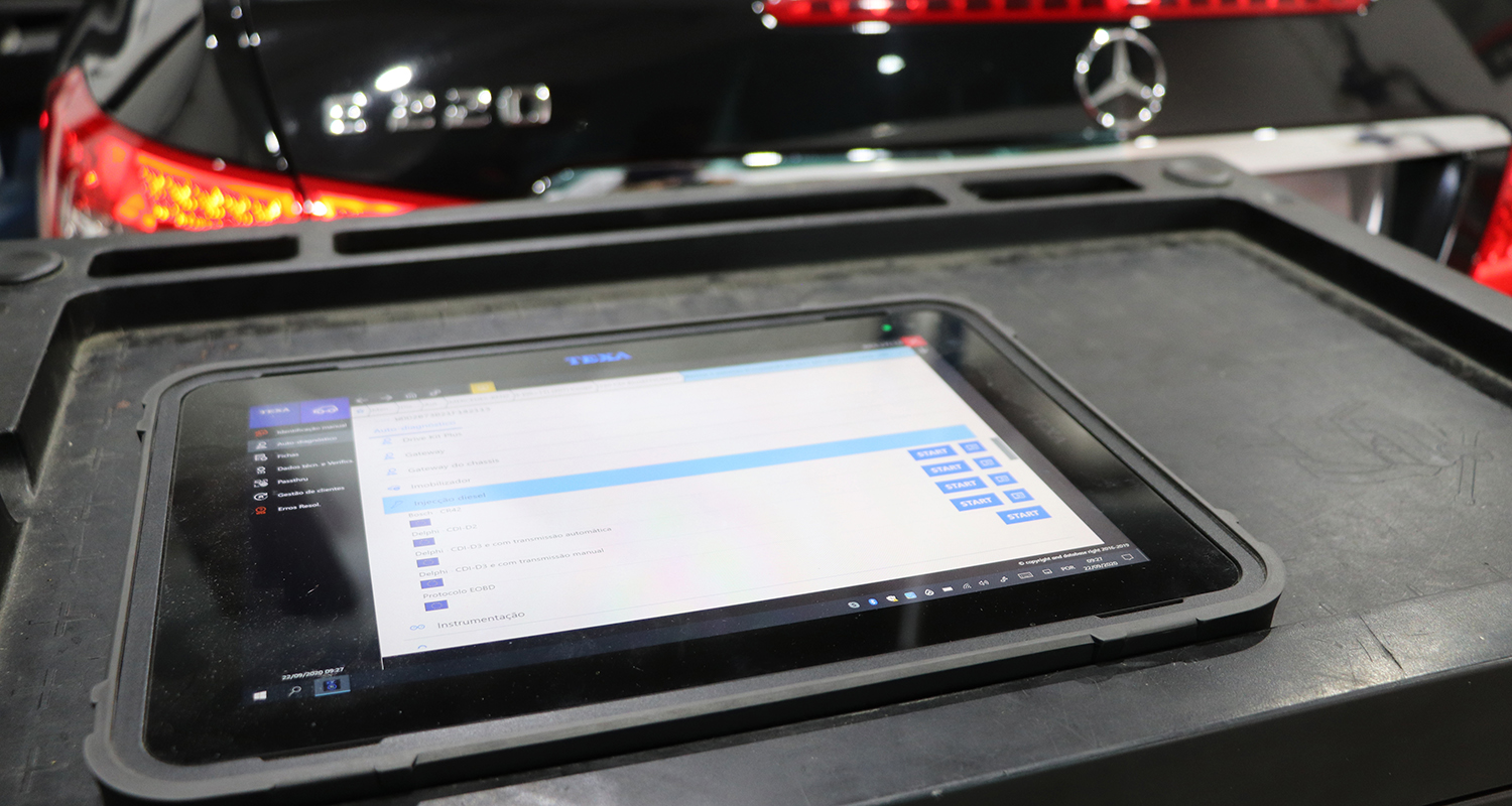 PKE — Oficina e equipamento