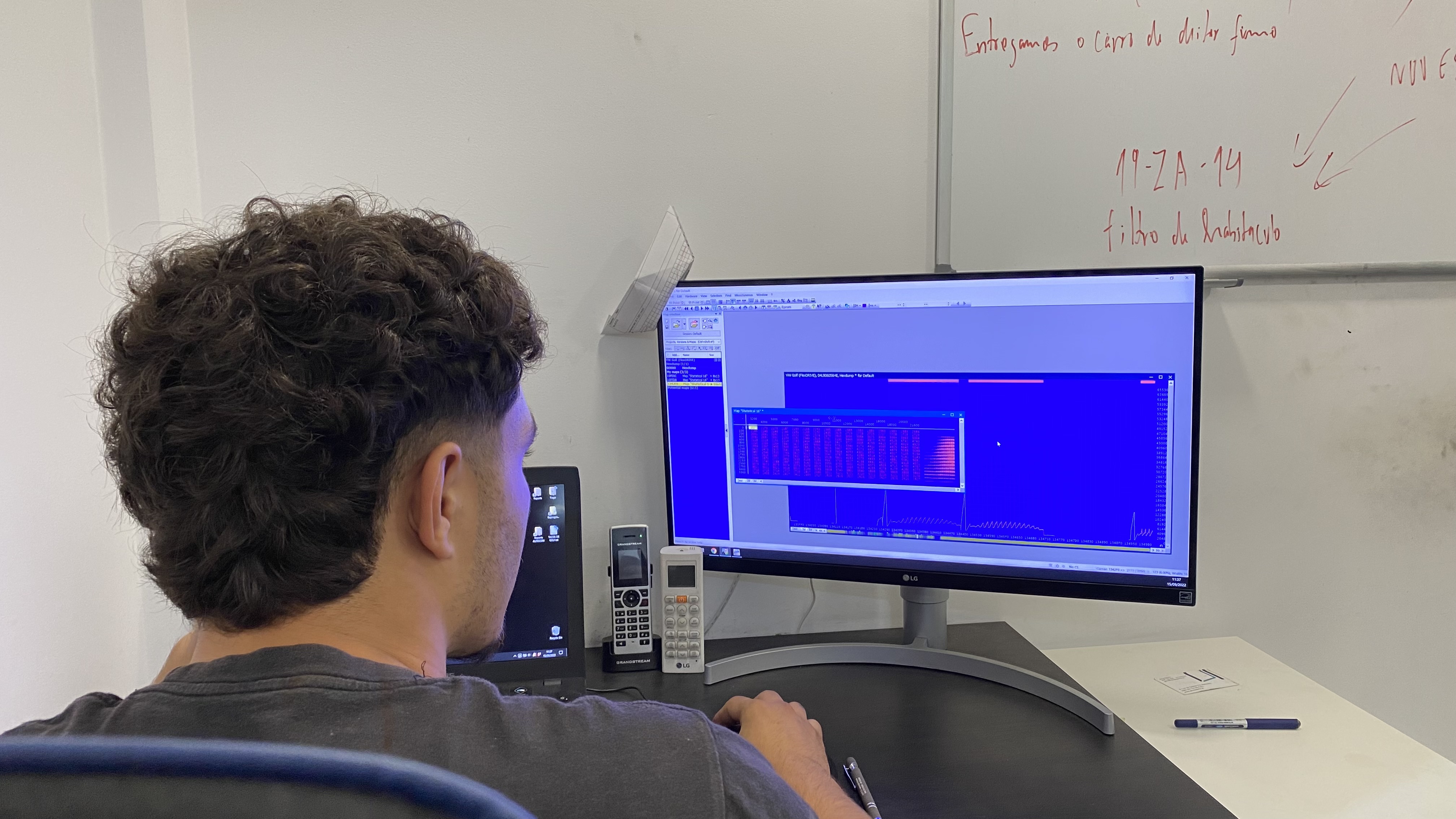 PKE — Oficina e equipamento
