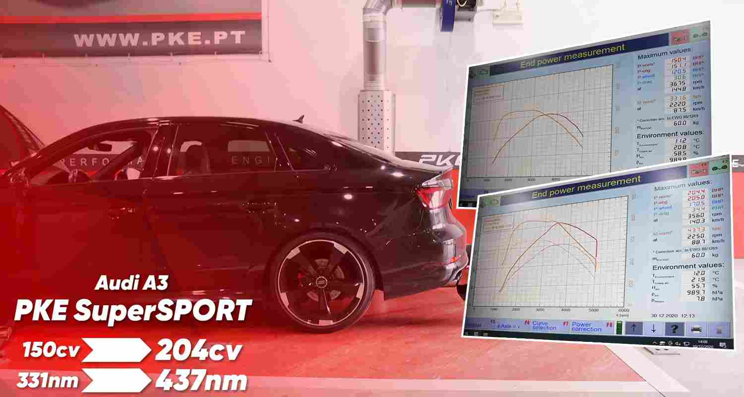 PKE SuperSPORT - Audi A3 2.0 TDI