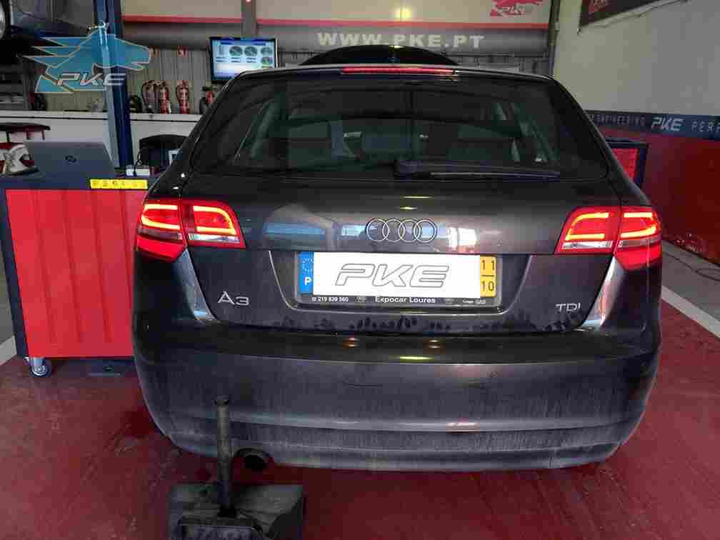 PKE FlexDRIVE em Audi A3 1.6 TDI 105cv – 2011