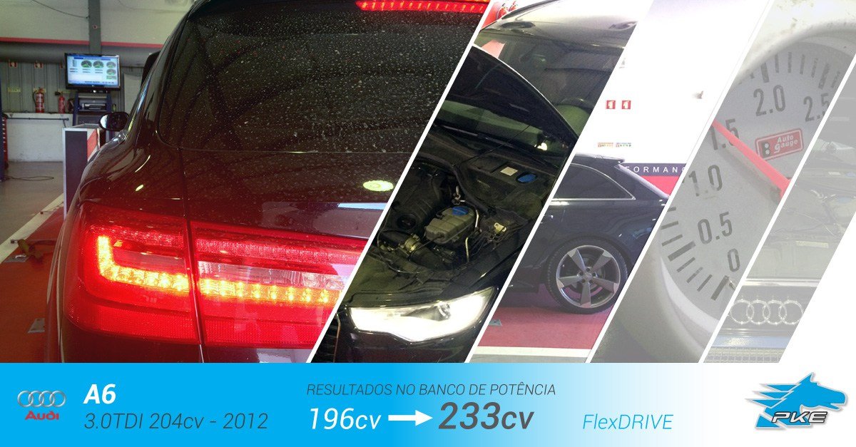 PKE FlexDRIVE em Audi A6 3.0 TDI 204cv – 2012