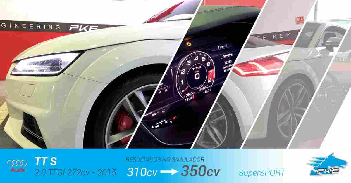 PKE SuperSPORT em Audi TT S 2.0 TFSI 310cv – 2015