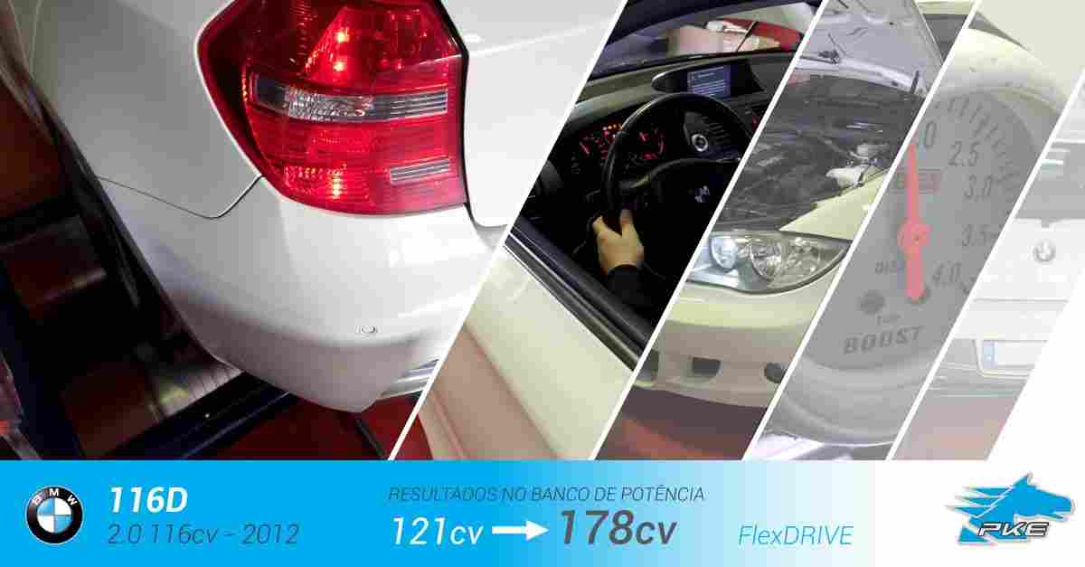 PKE FlexDRIVE em BMW 116d 2.0 116cv – 2012