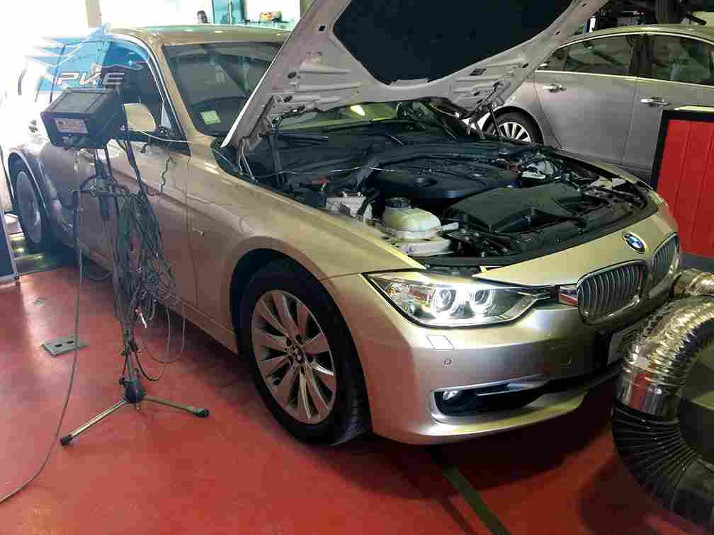 PKE FlexDRIVE em BMW 318d 143cv – 2014