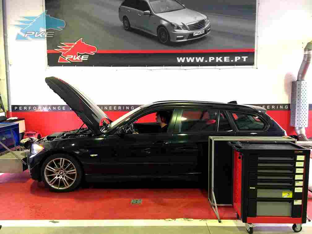 PKE FlexDRIVE em BMW 318d 143cv – 2010