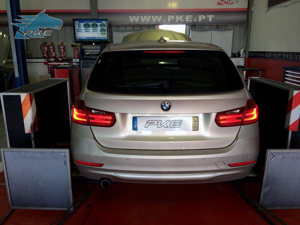 PKE FlexDRIVE em BMW 318d 143cv – 2014