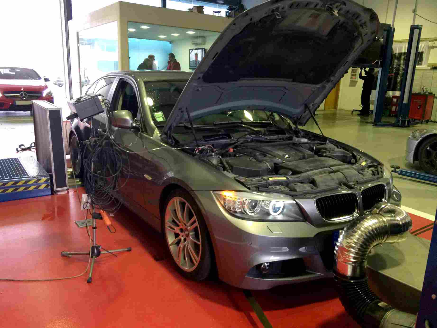 PKE FlexDRIVE em BMW 320d 177cv – 2009