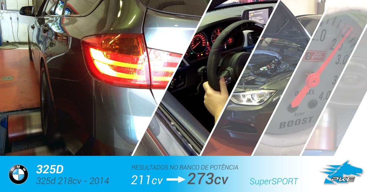 PKE SuperSPORT em BMW 325d 218cv – 2014