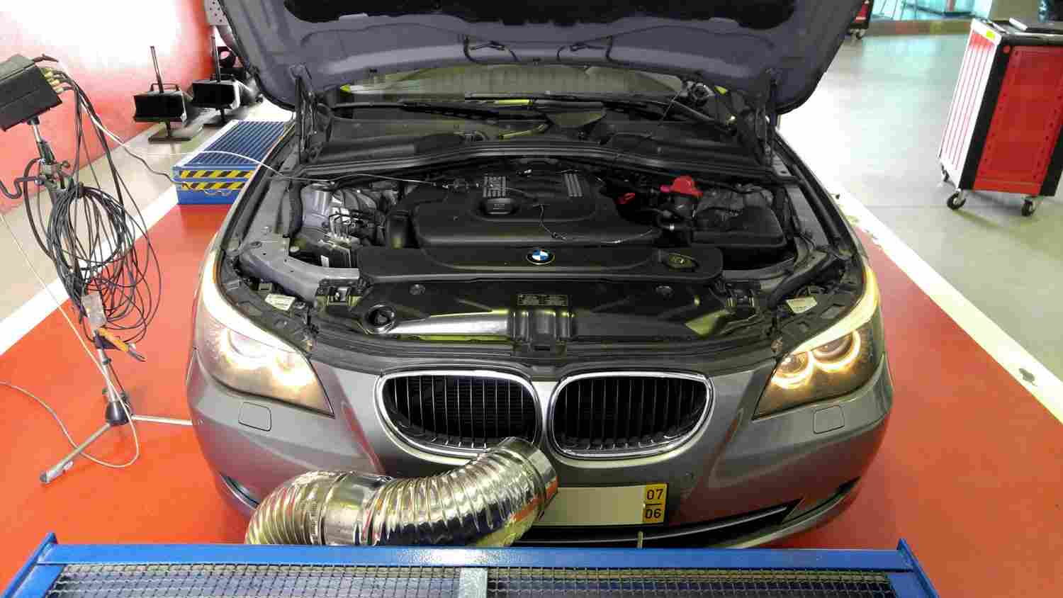 PKE FlexDRIVE em BMW 520d 163cv – 2007