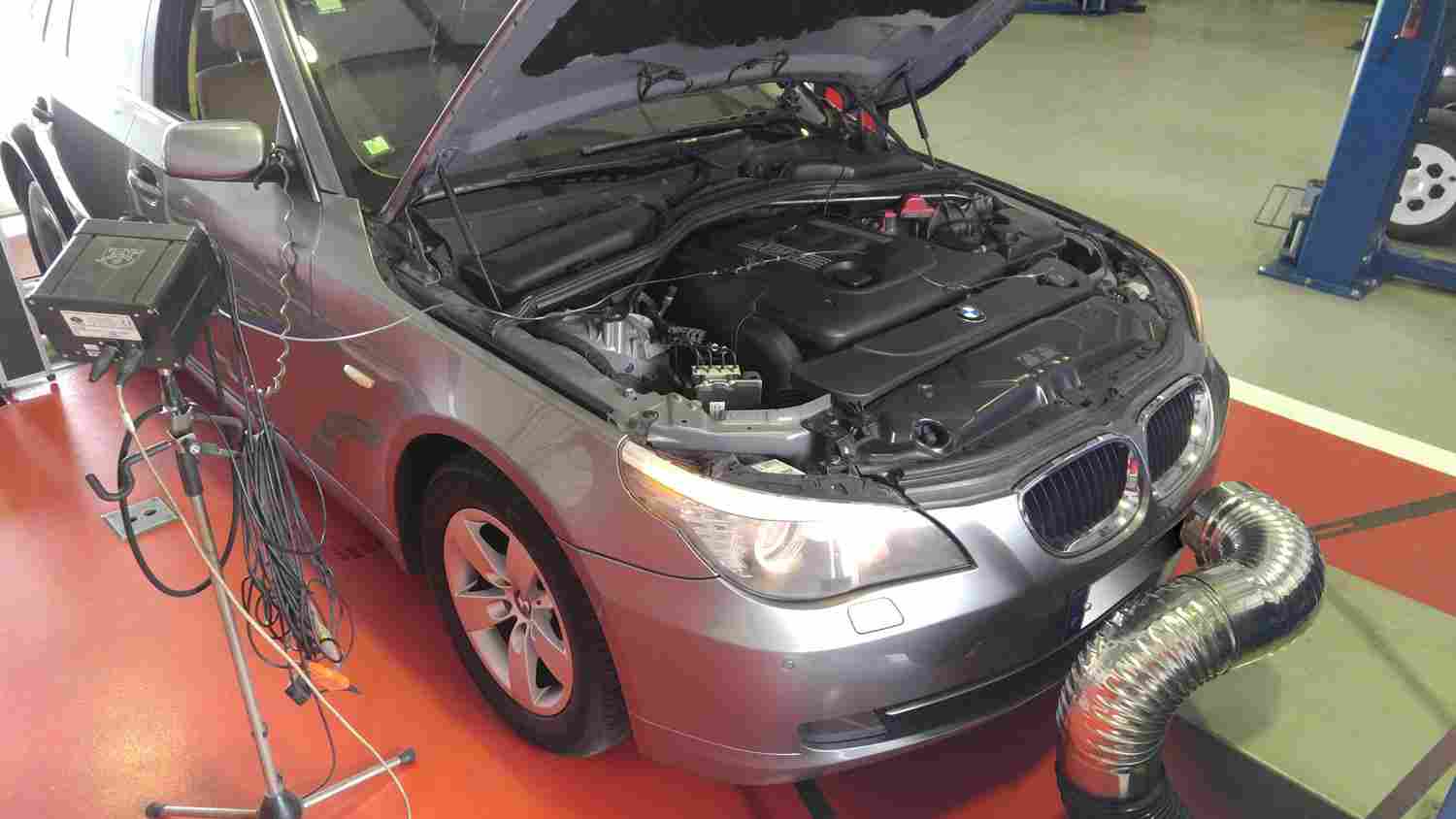 PKE FlexDRIVE em BMW 520d 163cv – 2007