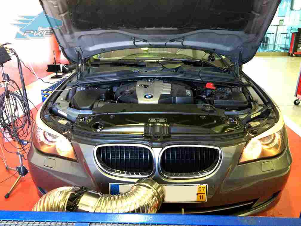 PKE FlexDRIVE em BMW 520d 177cv – 2007
