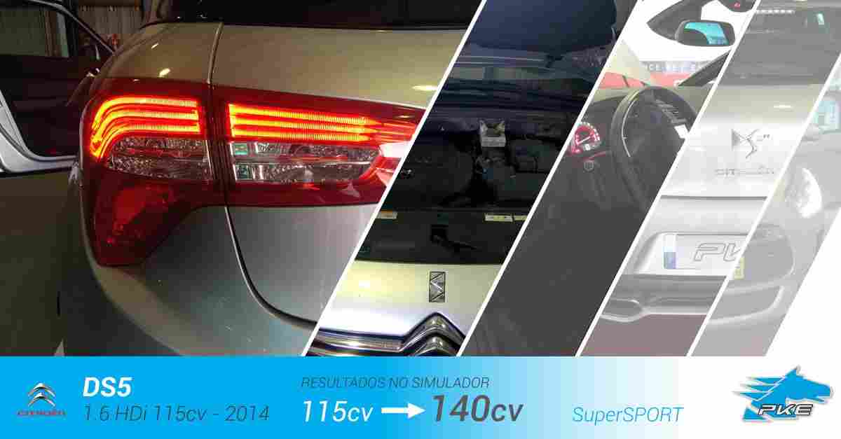 PKE SuperSPORT em Citroen DS5 1.6 HDi 115cv – 2014