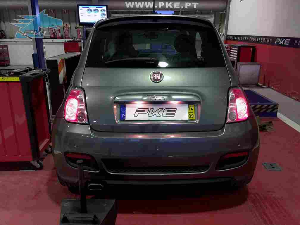 PKE SuperSPORT em Fiat 500 0.9 TwinAir 105cv – 2014