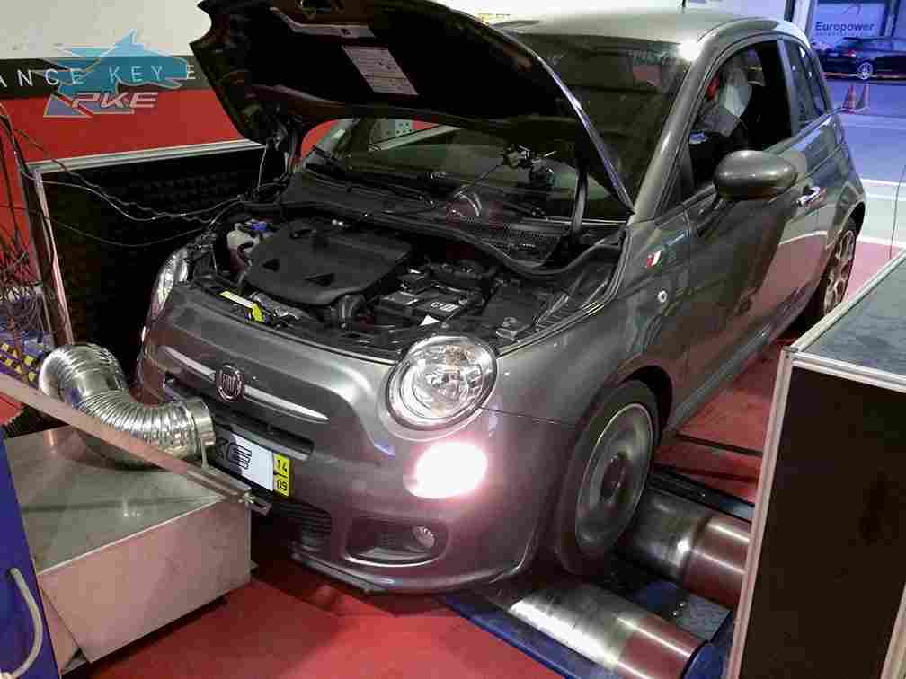 PKE SuperSPORT em Fiat 500 0.9 TwinAir 105cv – 2014