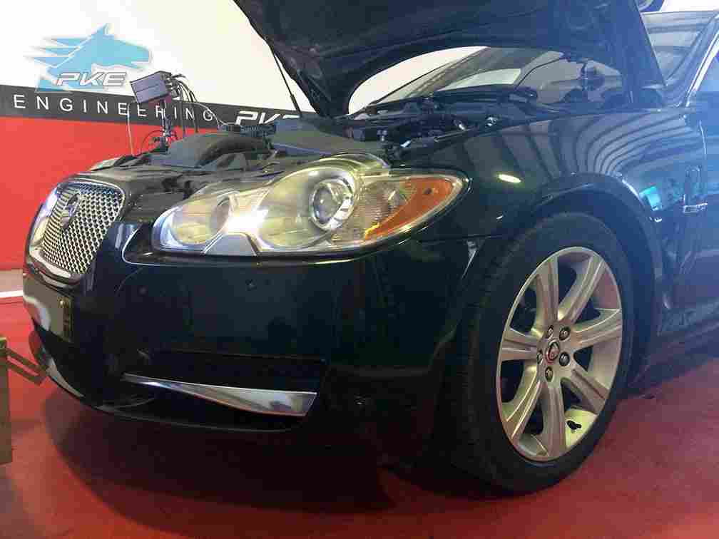 PKE FlexDRIVE em Jaguar XF 2.7D 207cv – 2008