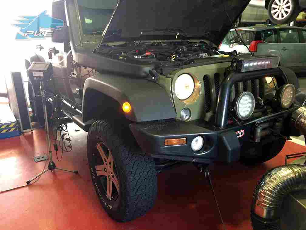 PKE SuperSPORT em Jeep Wrangler 2.8 CRD 200cv – 2012