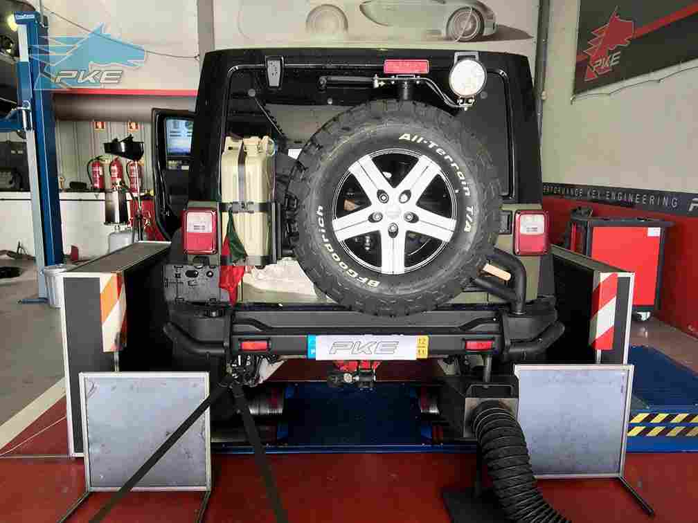 PKE SuperSPORT em Jeep Wrangler 2.8 CRD 200cv – 2012