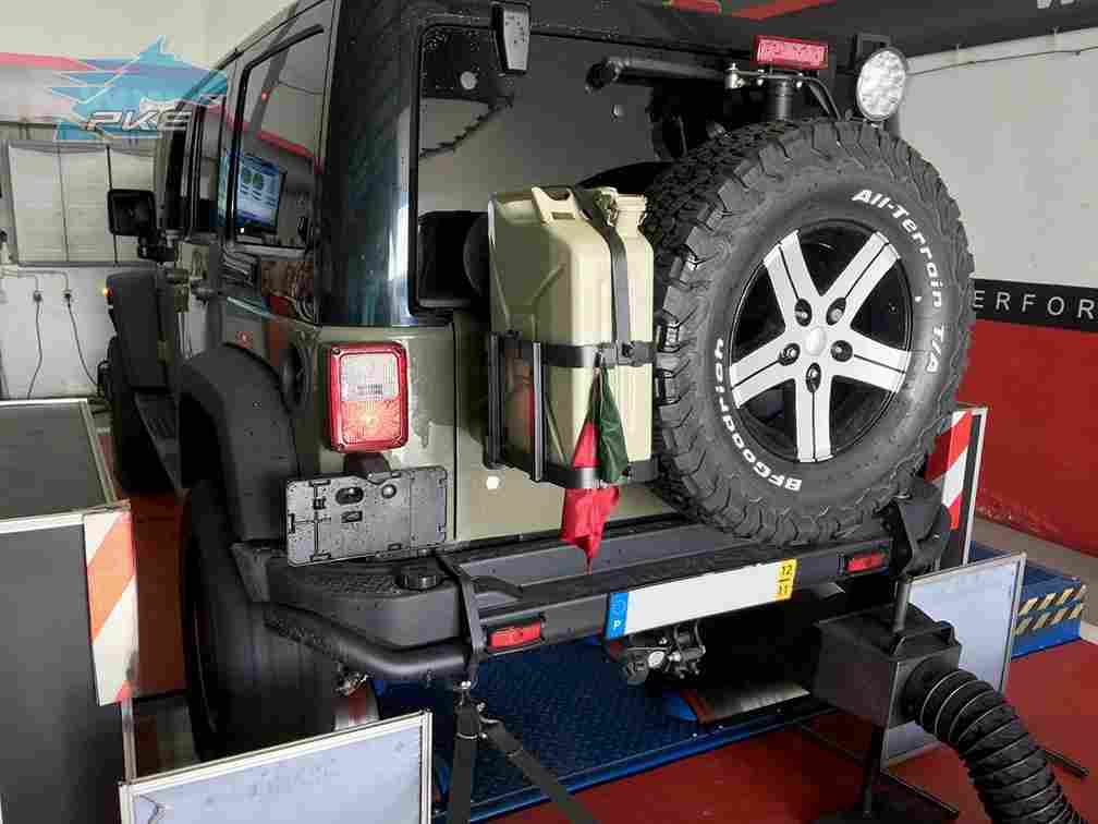 PKE SuperSPORT em Jeep Wrangler 2.8 CRD 200cv – 2012