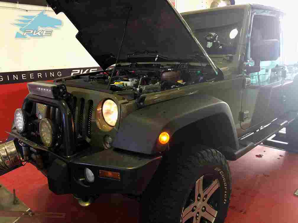 PKE SuperSPORT em Jeep Wrangler 2.8 CRD 200cv – 2012