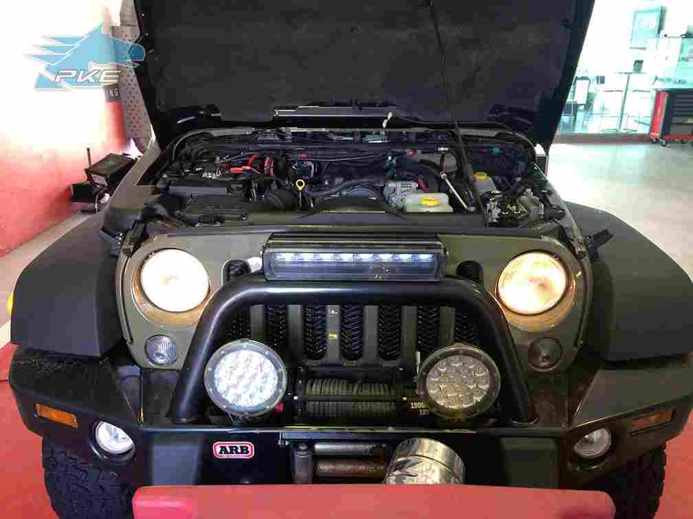 PKE SuperSPORT em Jeep Wrangler 2.8 CRD 200cv – 2012