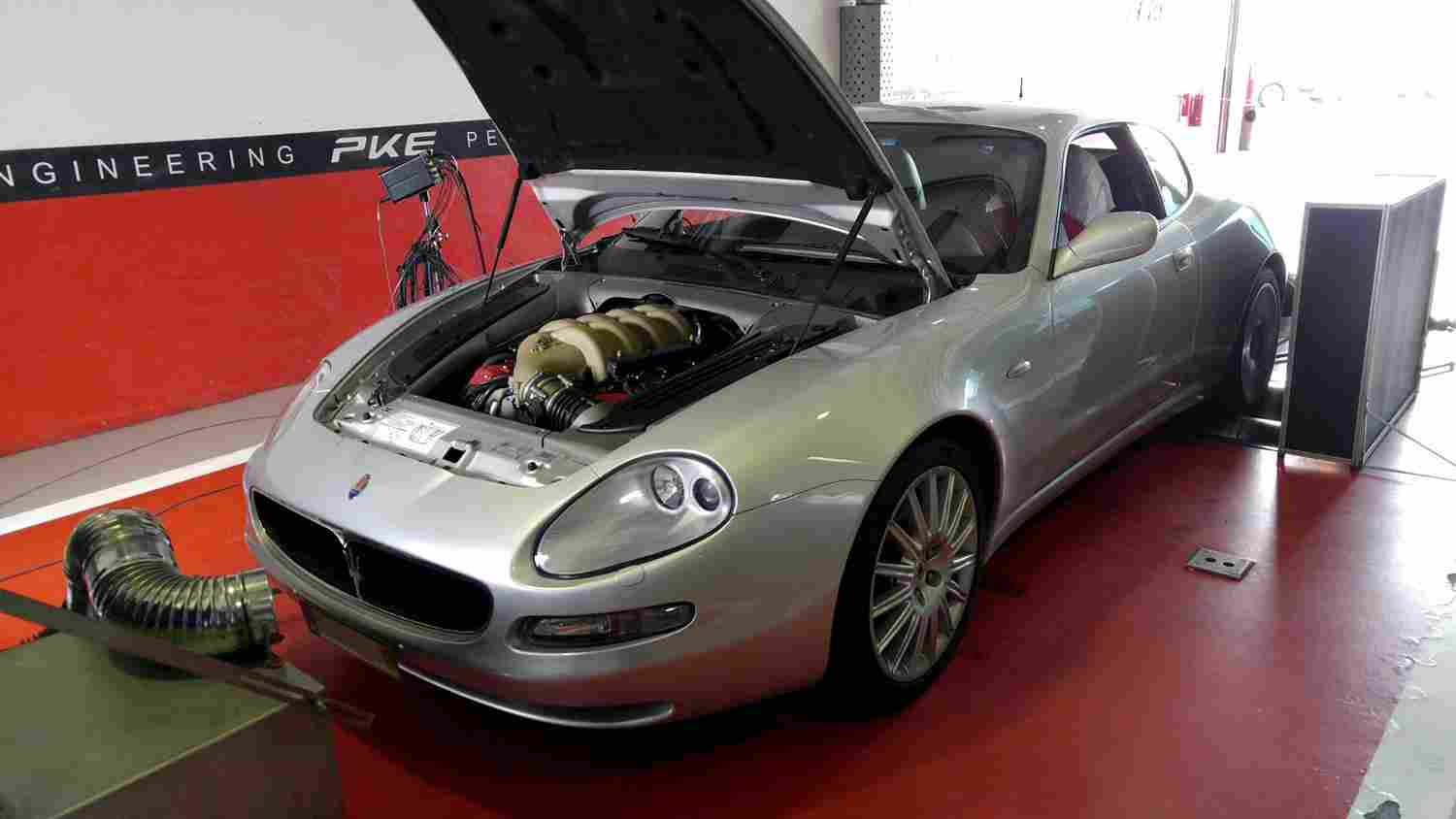 PKE SuperSPORT + Larini Catback em Maserati GT Coupe 4.2 V8 390cv – 2003