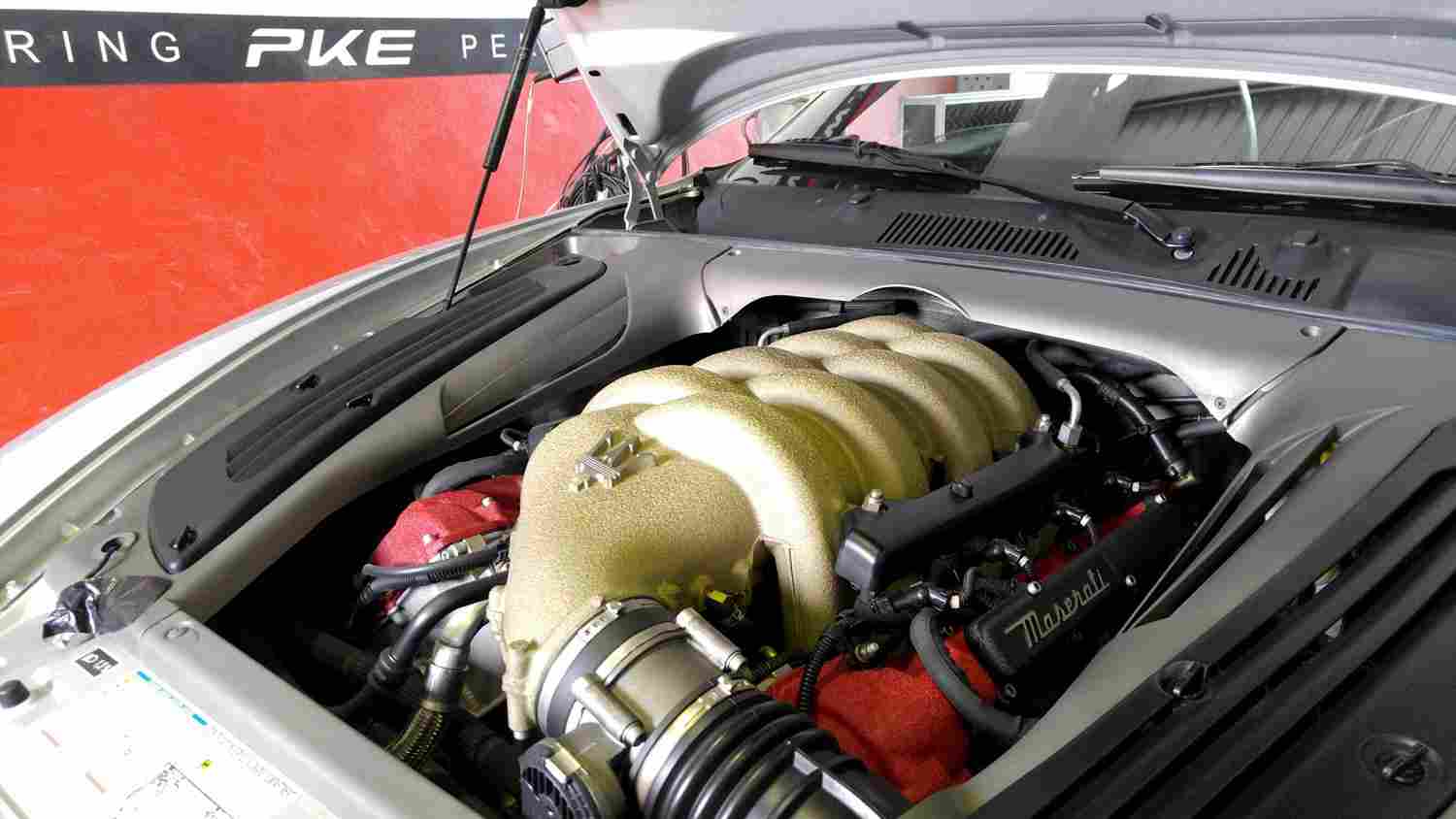 PKE SuperSPORT + Larini Catback em Maserati GT Coupe 4.2 V8 390cv – 2003