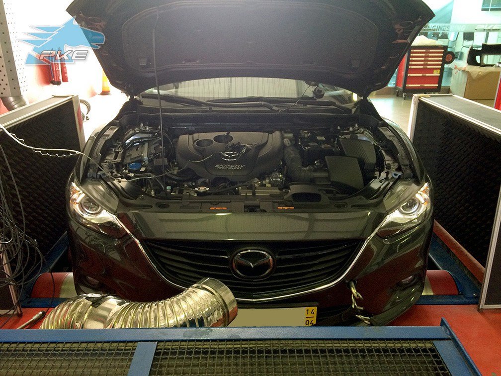 PKE FlexDRIVE em Mazda 6 2.2D 150cv – 2014