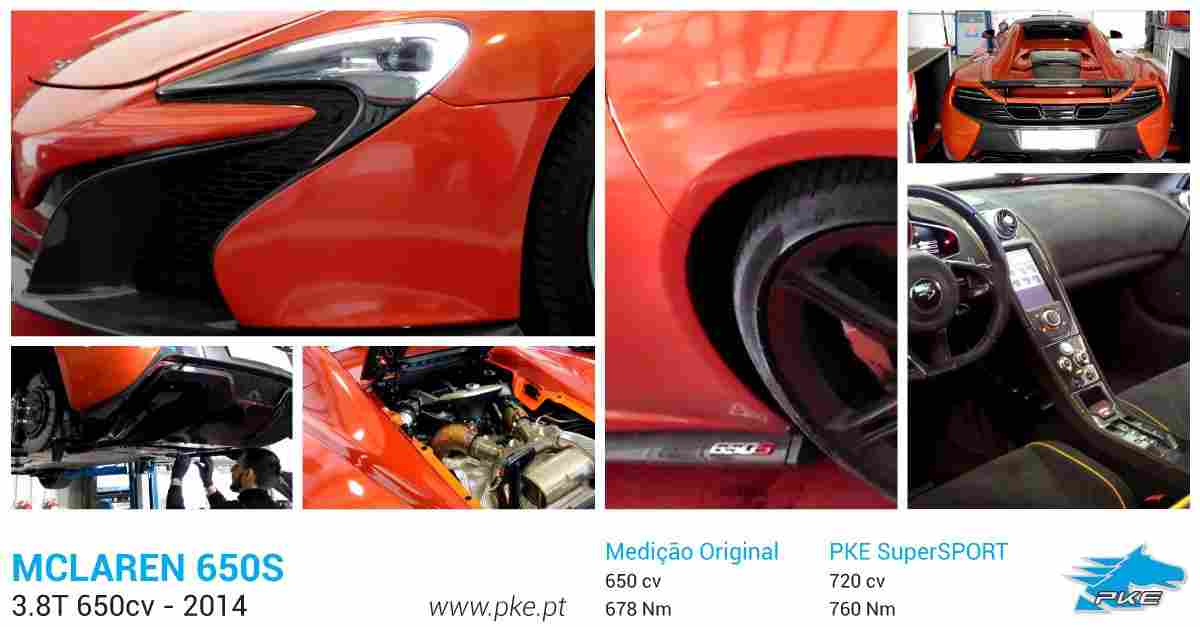 PKE SuperSPORT em McLaren 650S 3.8T 650cv – 2014