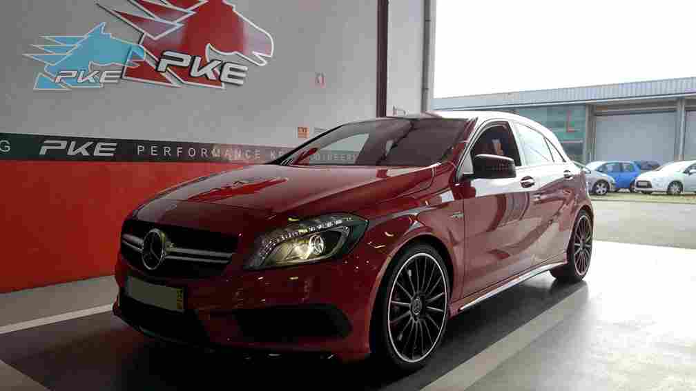 PKE SuperSPORT em Mercedes A45 AMG 360cv – 2014