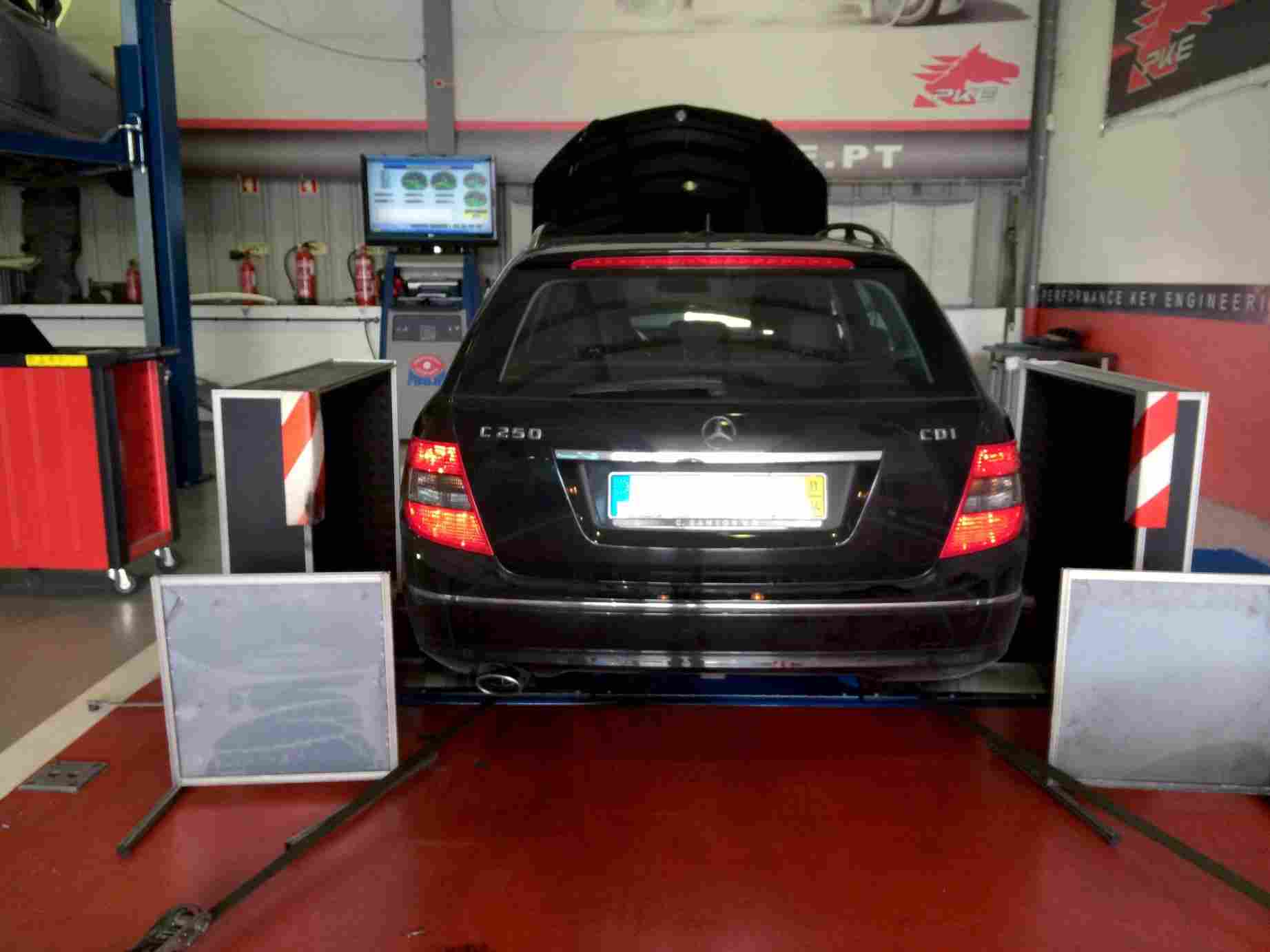 PKE FlexDRIVE em Mercedes C250 CDI 204cv – 2011