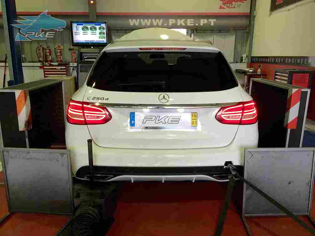 PKE SuperSPORT em Mercedes C 250 d 204cv – 2016