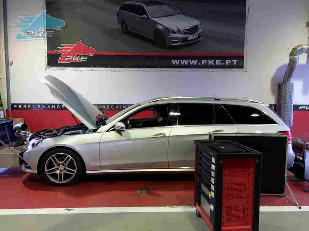 PKE SuperSPORT em Mercedes E250 204cv – 2013