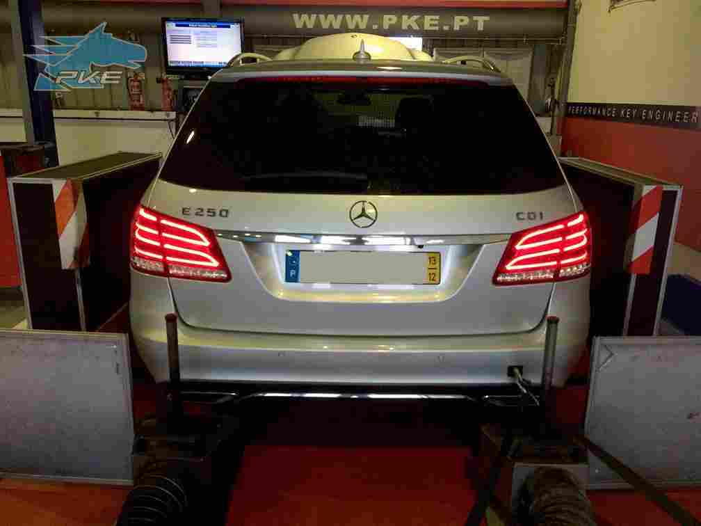 PKE SuperSPORT em Mercedes E250 204cv – 2013