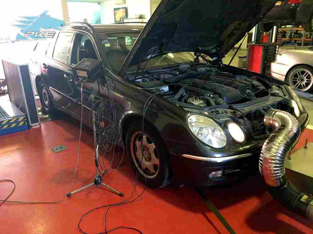 PKE SuperSPORT em Mercedes E220 CDI 150cv – 2004