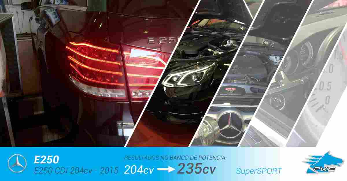 PKE SuperSPORT em Mercedes E250 CDI 204cv – 2015