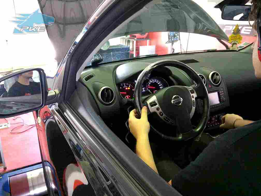 PKE FlexDRIVE em Nissan Qashqai+2 1.5 dCi 110cv – 2011