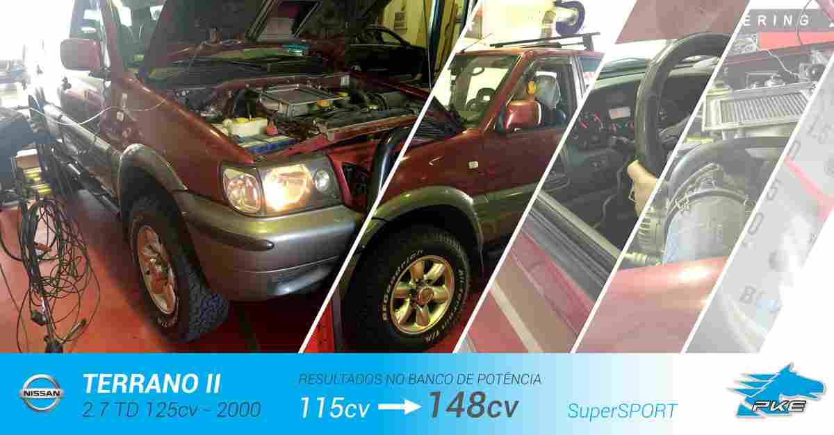 PKE SuperSPORT em Nissan Terrano II 2.7 TD 125cv – 2000