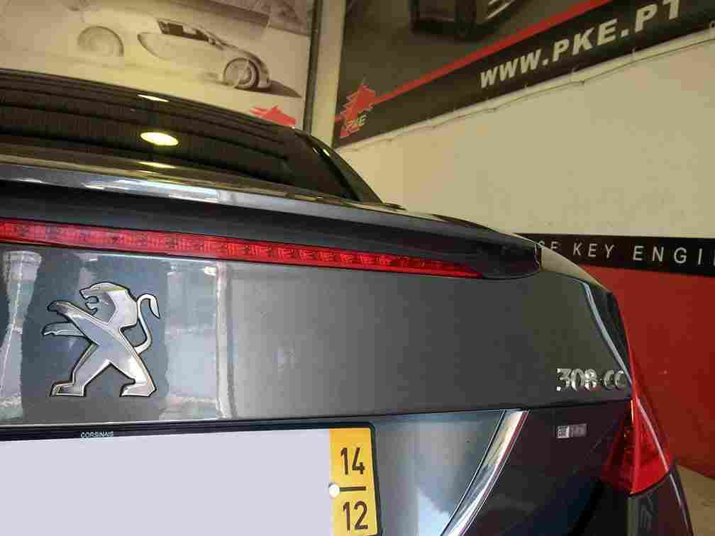 PKE FlexDRIVE em Peugeot 308CC 1.6e HDi 112cv – 2014