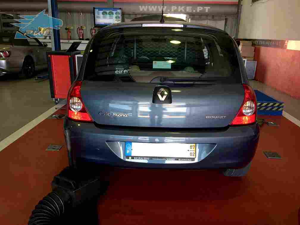 PKE FlexDRIVE em Renault Clio 1.5 dCi 70cv – 2007