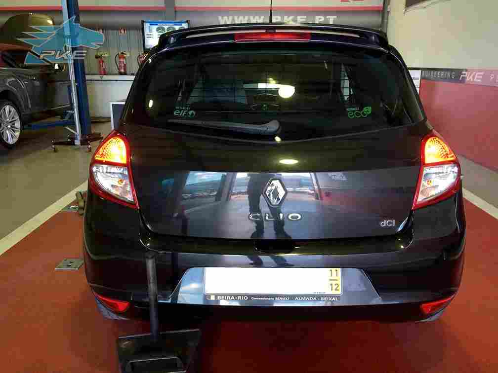 PKE SuperSPORT em Renault Clio 1.5 dCi 75cv – 2011