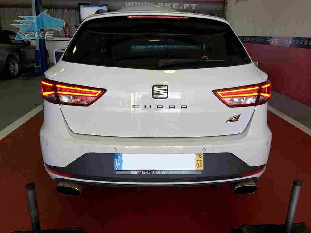 PKE SuperSPORT+ e componentes APR em Seat Leon Cupra 2.0 TSI 290cv – 2016