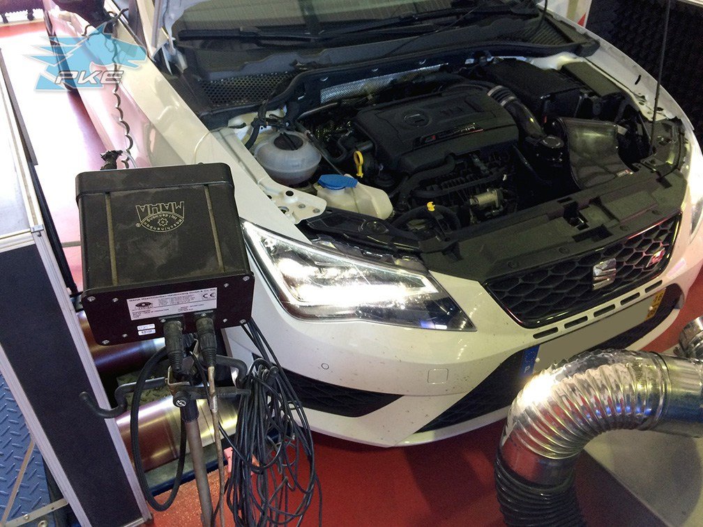 PKE SuperSPORT+ e componentes APR em Seat Leon Cupra 2.0 TSI 290cv – 2016