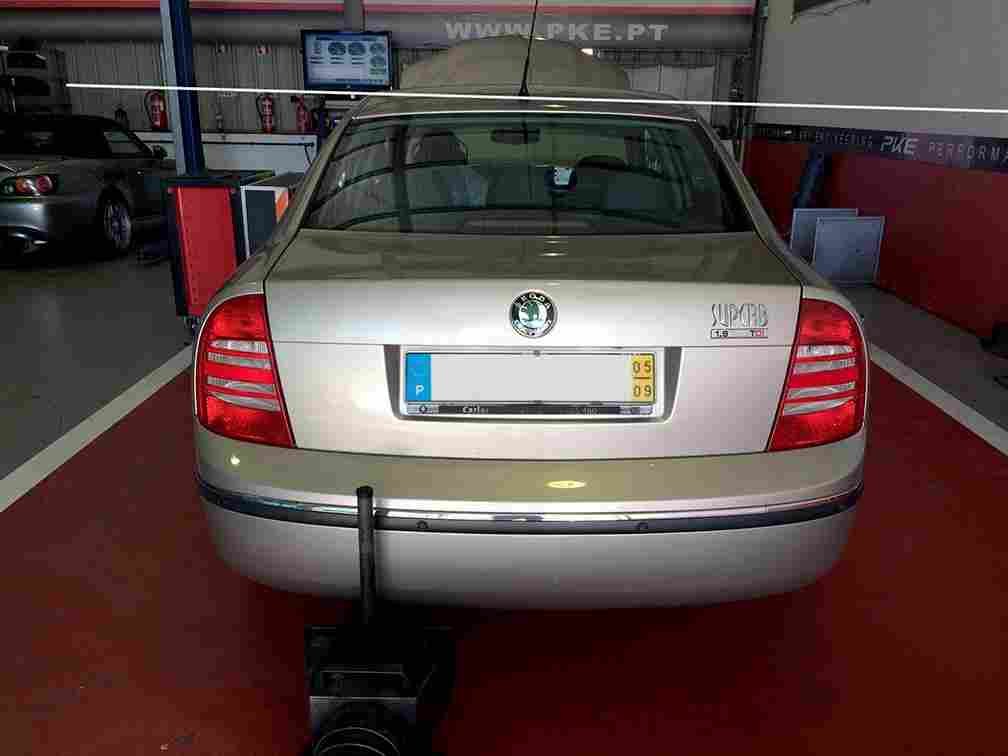 PKE FlexDRIVE em Skoda Superb 1.9 TDI 130cv – 2005