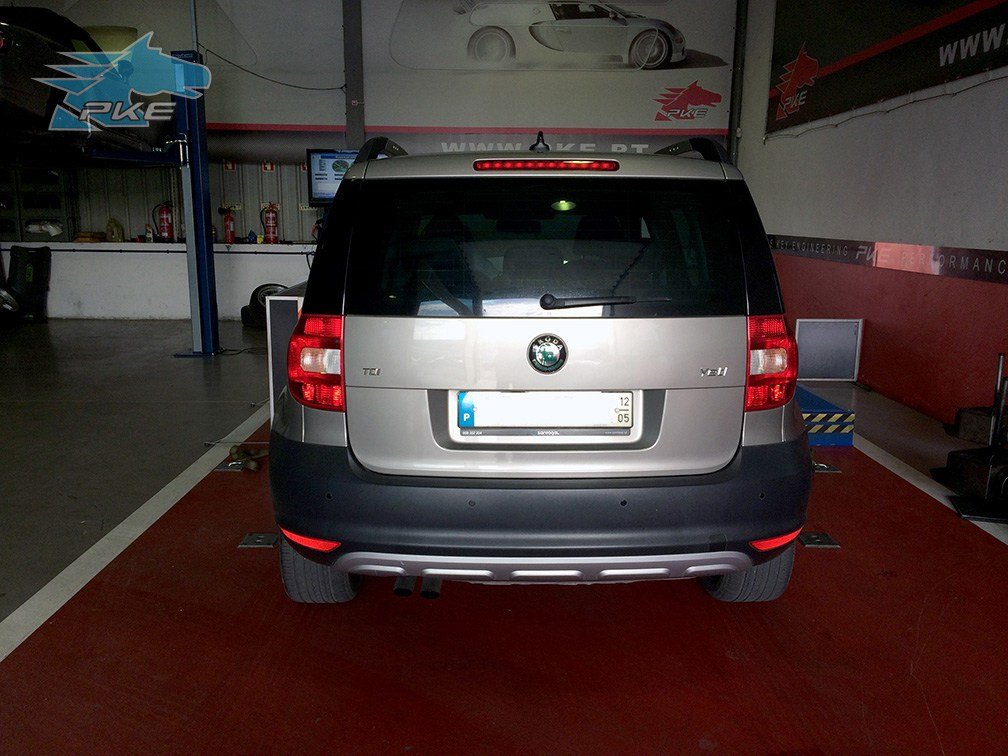 PKE SuperSPORT em Skoda Yeti 2.0 TDI 110cv – 2012