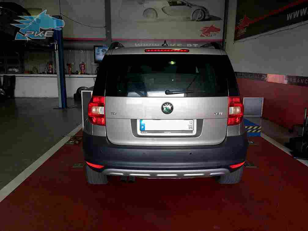 PKE SuperSPORT em Skoda Yeti 2.0 TDI 110cv – 2012