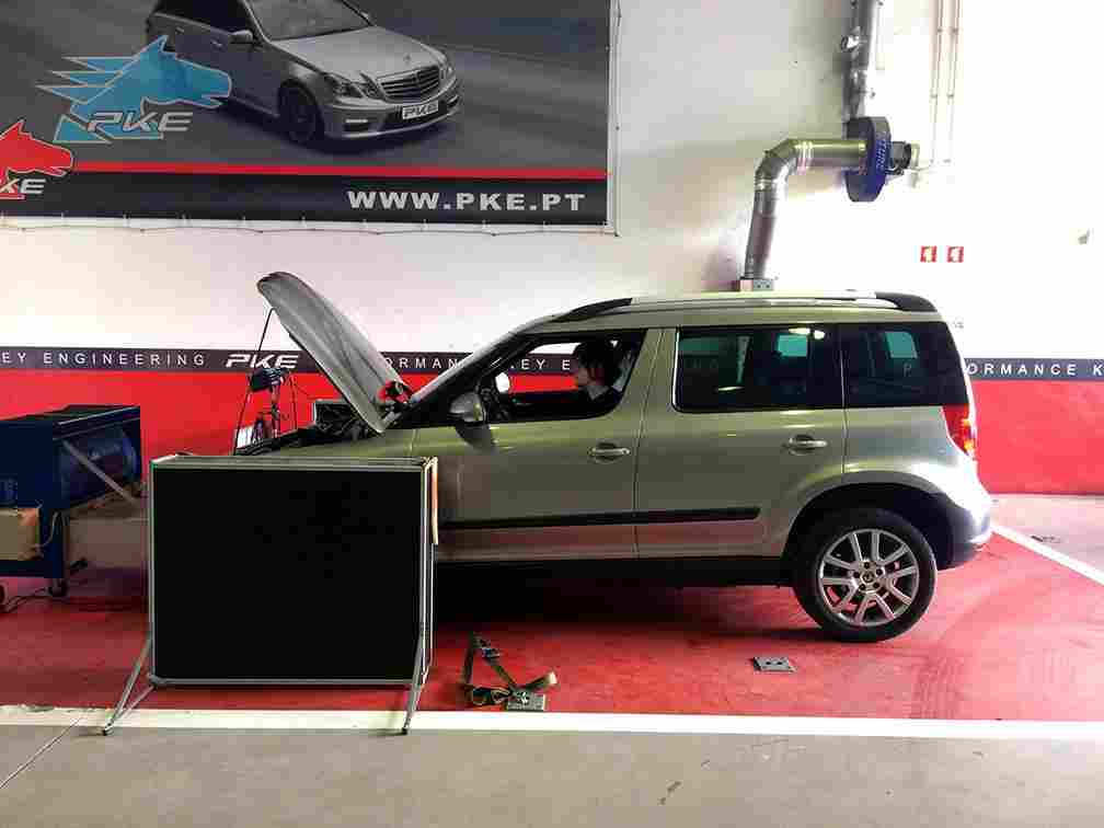 PKE SuperSPORT em Skoda Yeti 2.0 TDI 110cv – 2012