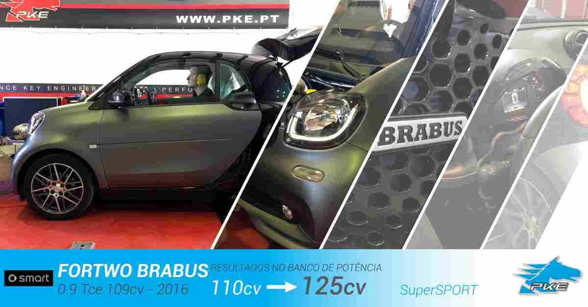 PKE SuperSPORT em Smart ForTwo Brabus 0.9 Tce 109cv – 2016