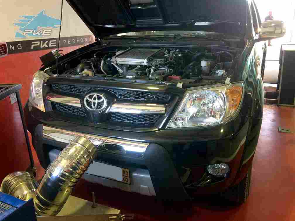 PKE FlexDRIVE em Toyota Hilux 3.0 D4D 171cv – 2008
