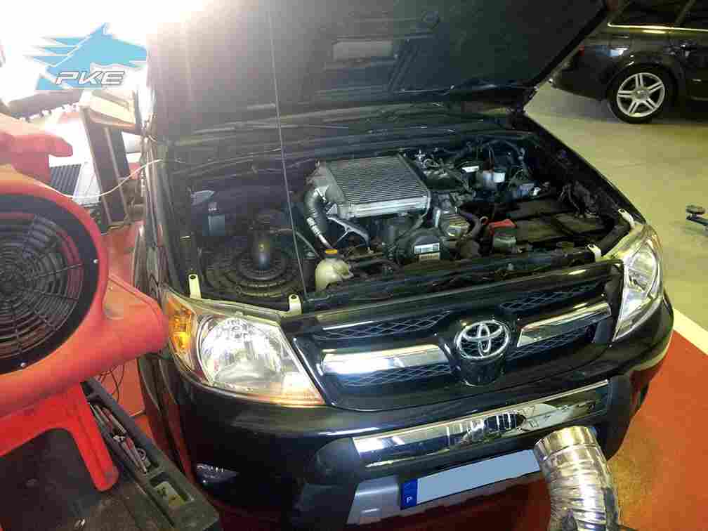 PKE FlexDRIVE em Toyota Hilux 3.0 D4D 171cv – 2008